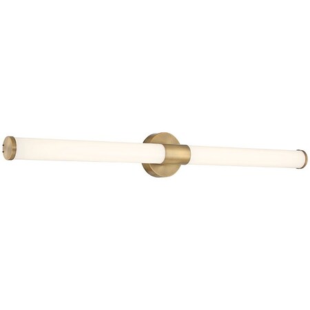 Access Lighting Retreat, LED Vanity, Antique Brushed Brass Finish, Acrylic Lens Acrylic 62537LEDDCS-ABB/ACR
